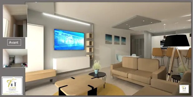 aménagement appartement pièce de vie (3)